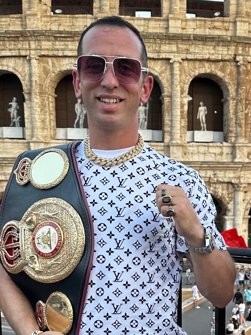 Alessandro Riguccini, Boxing welterweight fighter