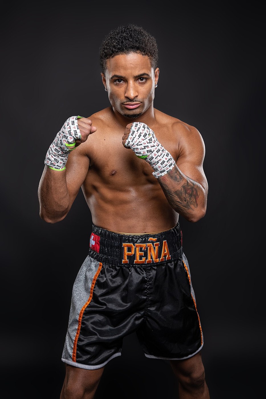 Angelo Pena, Boxing super featherweight fighter