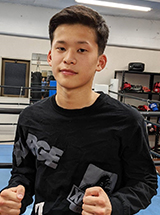 Kyosuke Okamoto, Boxing featherweight fighter