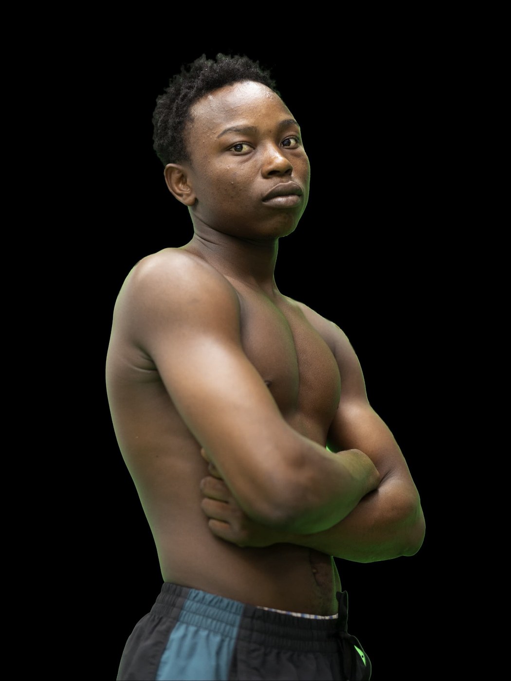 Salmin Kassim, Boxing super bantamweight fighter