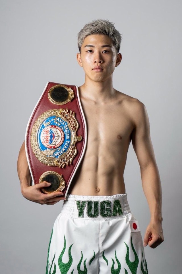 Yuga Ozaki, Boxing light flyweight fighter